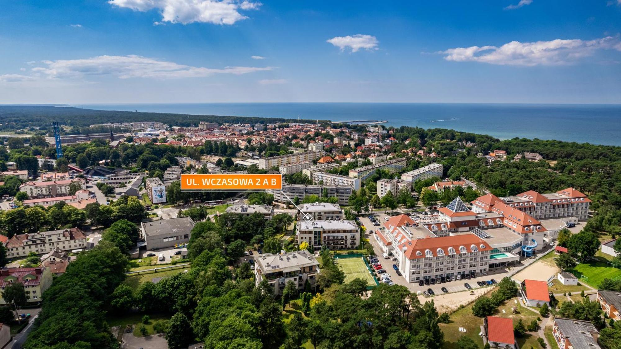Apartamenty Sun & Snow Wczasowa W Sasiedztwie Lasu I Morza Ustka Luaran gambar