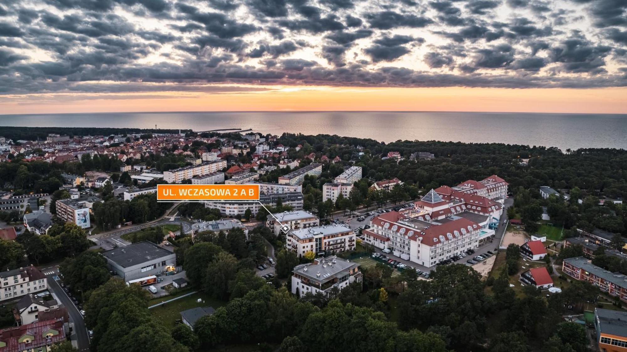 Apartamenty Sun & Snow Wczasowa W Sasiedztwie Lasu I Morza Ustka Luaran gambar