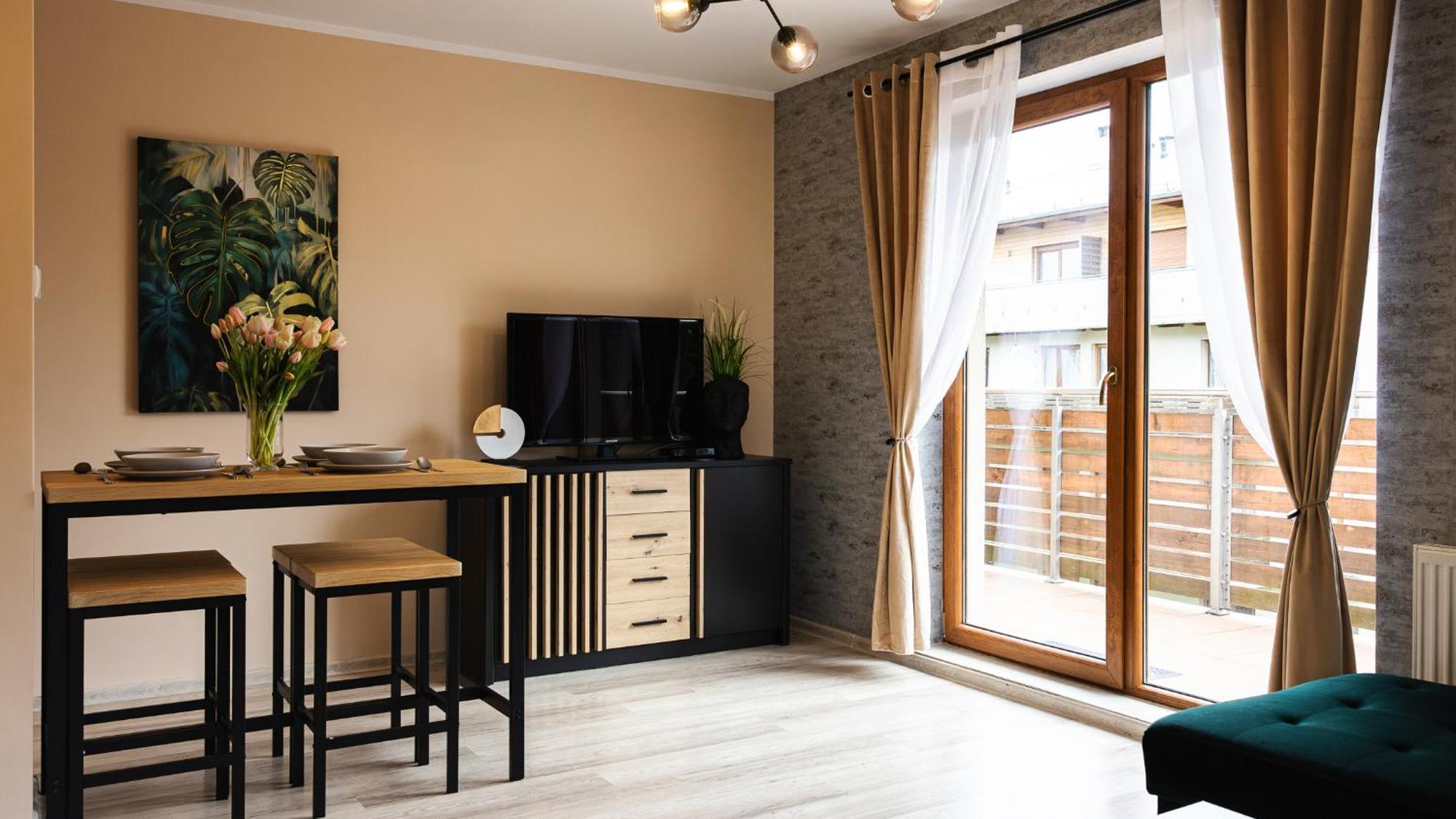 Apartamenty Sun & Snow Wczasowa W Sasiedztwie Lasu I Morza Ustka Luaran gambar