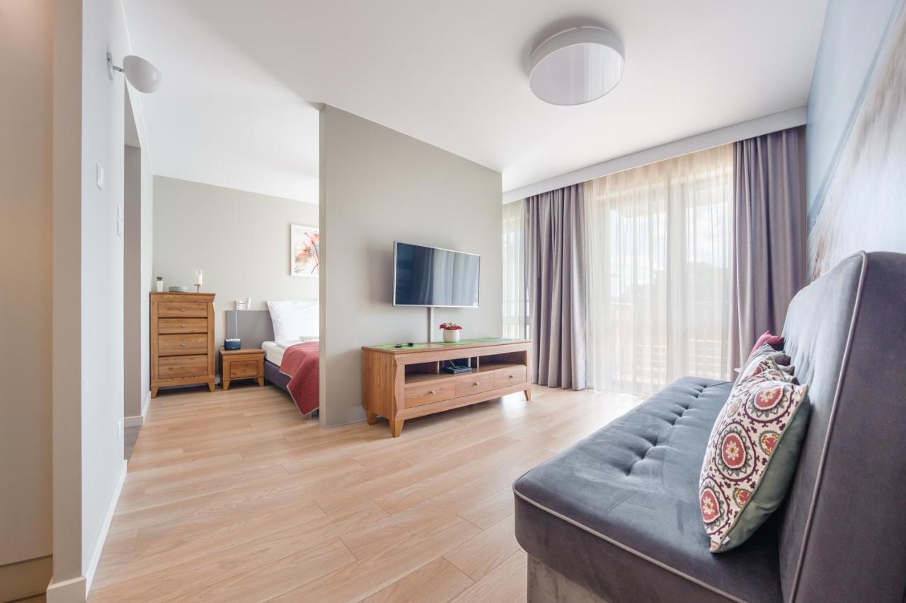 Apartamenty Sun & Snow Wczasowa W Sasiedztwie Lasu I Morza Ustka Luaran gambar